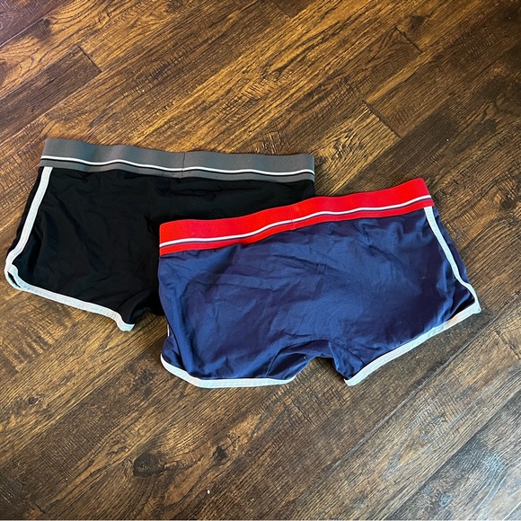 Two Pair Addicted Squarecut Trunk Underwear- Nearly New - Euro Size XXXL/3XL - Picture 3 of 4